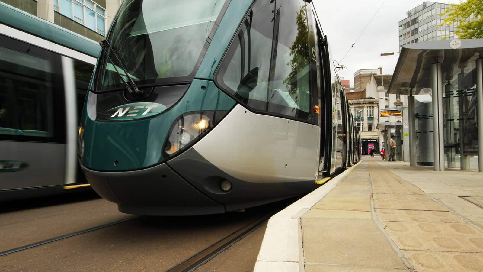 nottingham express transit city council CCTV installation