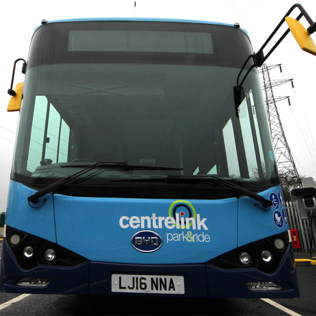 nottingham community transport electric bus transport