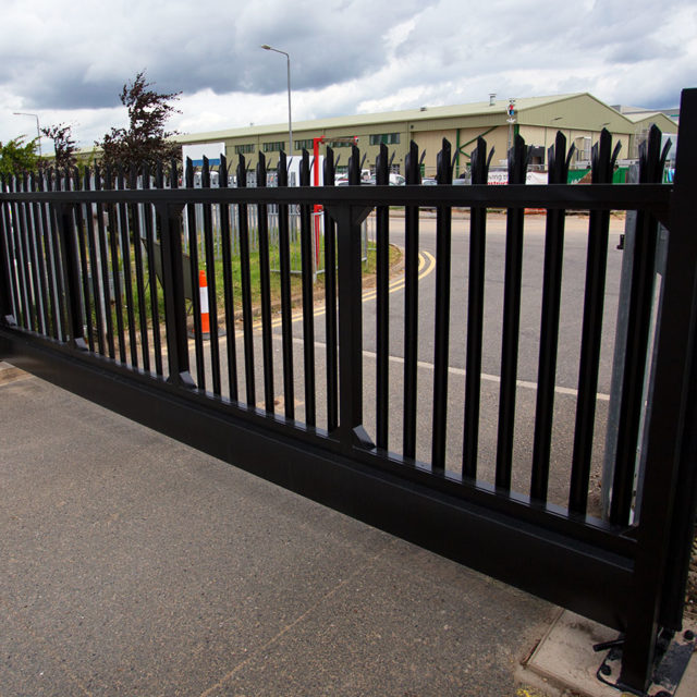 via east midlands powered sliding gates