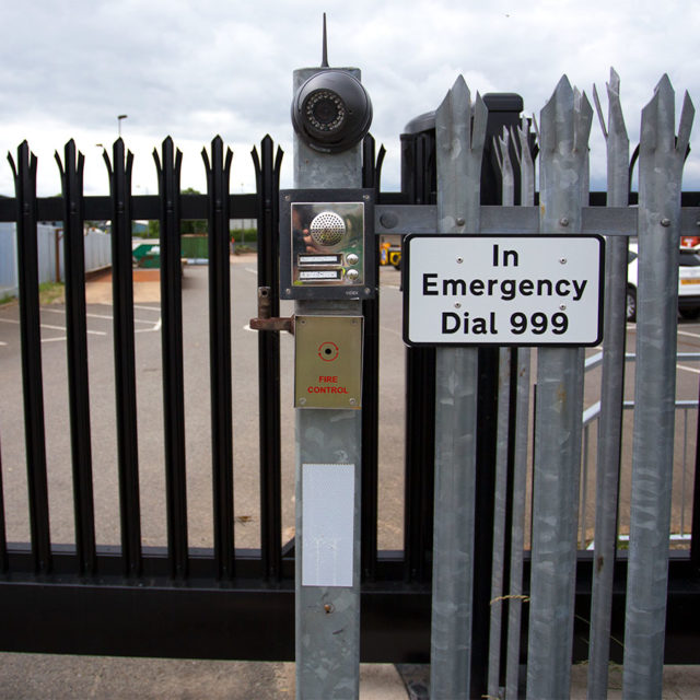 via east midlands powered sliding gates