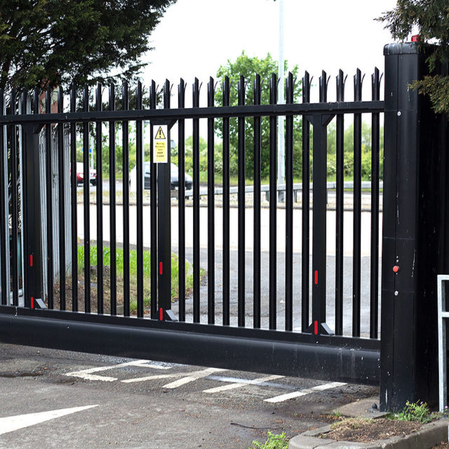 nottinghamshire county council gamston powered sliding gates