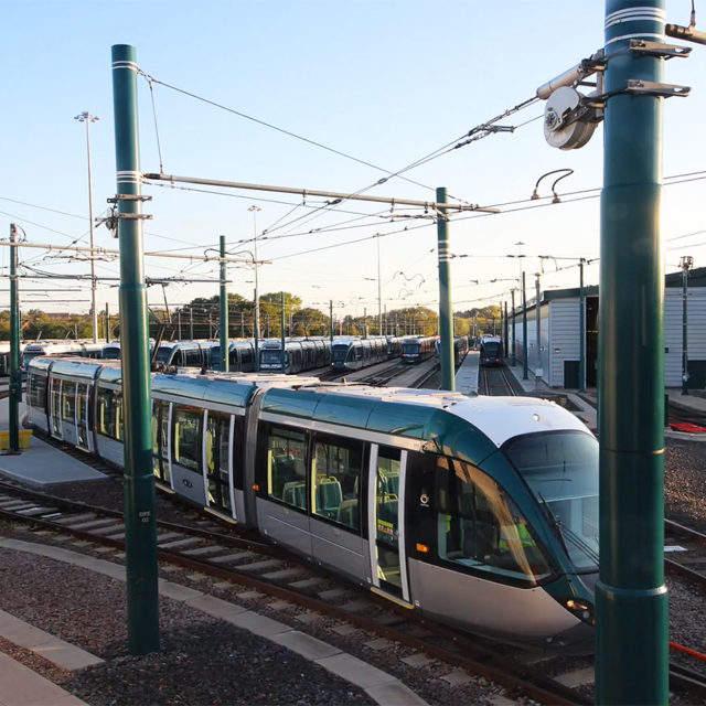 nottingham tram network