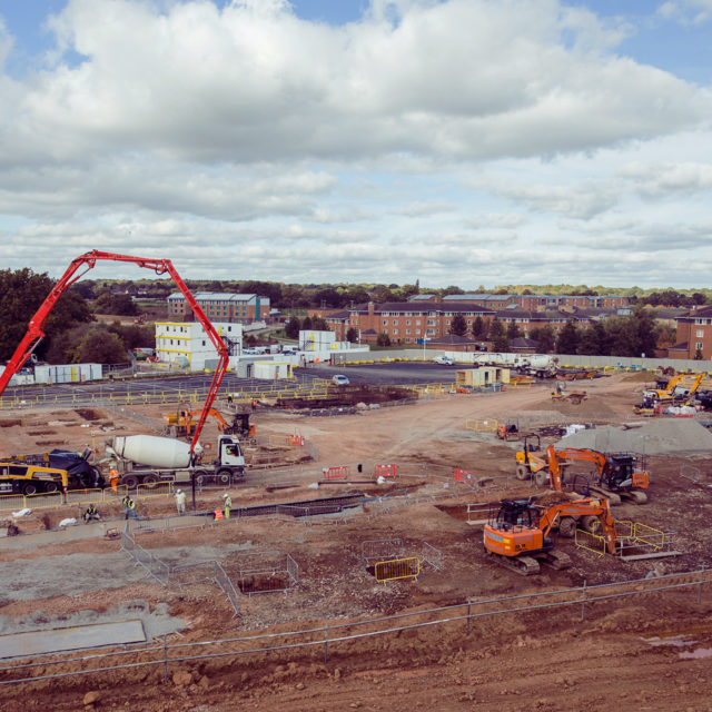 Willmott dixon sport & Wellness Hub site overview