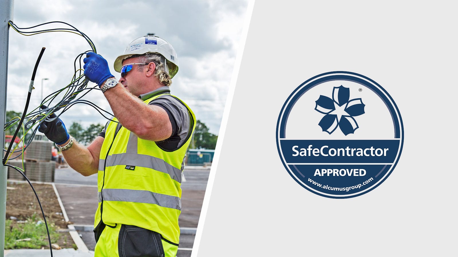 now an alcumus safe approved contractor