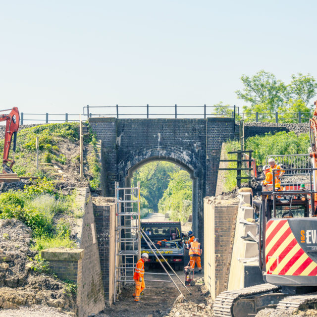 network rail halsey farm road bridge