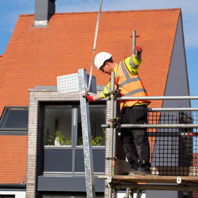 melius homes construction worker